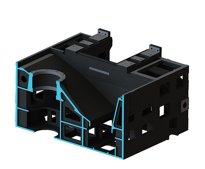 Large Metal Vertical CNC Lathe V8H Max.cutting Height 850mm Fanuc CNC Milling Vertical Lathe