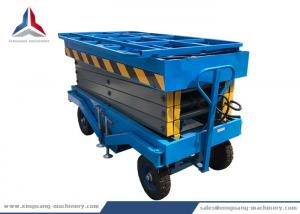 10m Working Height Movable Hydraulic Scissor Lift Table for Warehouse
