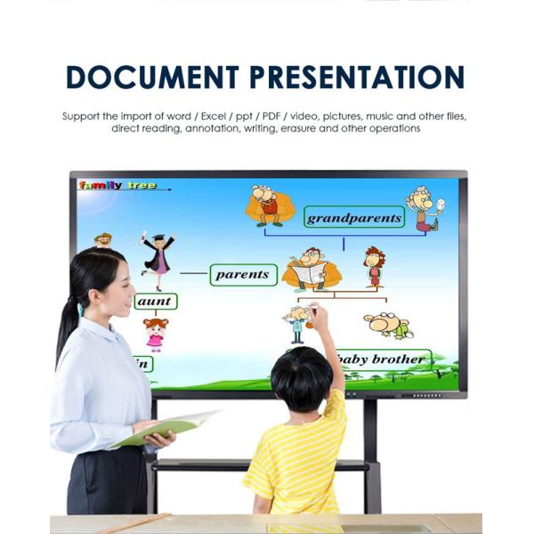 450cd/M2 Digital Interactive Smart Board CCC 70'' Interactive Display