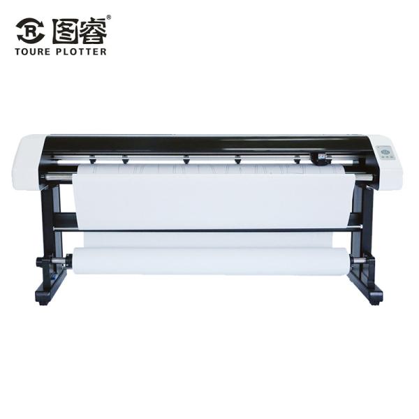 Buy HP45 Ink Inkjet Plotter Cutter , 1650mm Garment Pattern Cutting Plotter at wholesale prices