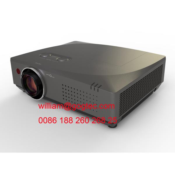 Buy Cheap 5500 lumens high brightness native 1024*768 LCD multimedia projector large venue at wholesale prices