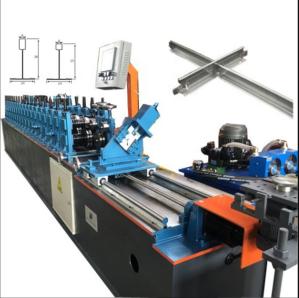 China 30m/Min Ppgi High Speed Roll Forming Machine For Flat Ceiling T Bar on sale