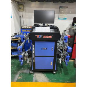 China 220V Zigbee CCD Wheel Alignment Equipment With Movable Base on sale