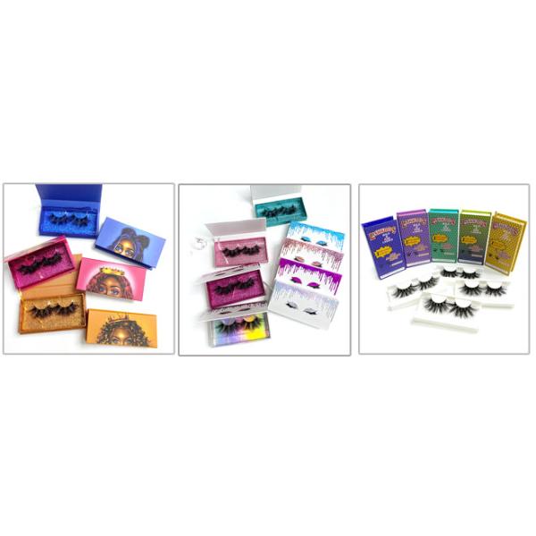 Lightweight 3D Short Natural Mink Lashes With Private Label Packaging