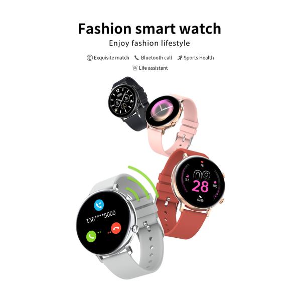 Remote Control Full Touch Screen Smartwatch Zinc Alloy Middle Frame For NFC