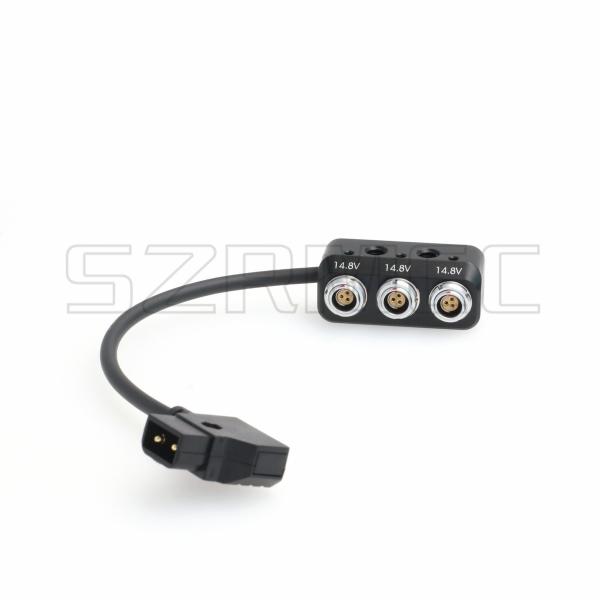 Buy D Tap To 3 Way RS Port Camera 3 Pin Power Splitter Kit for ARRI RED Camera Accessories at wholesale prices