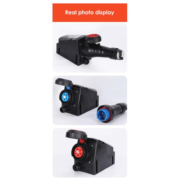 ATEX Industrial Plug And Socket Price Red Waterproof Ip67 Female Plug Connector