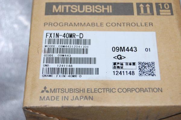 Buy Mitsubishi FX1N-40MR-D Programmable Logic Controller Module 2A 12-24 VDC 24 Digital Inputs 16 Relay Outputs at wholesale prices