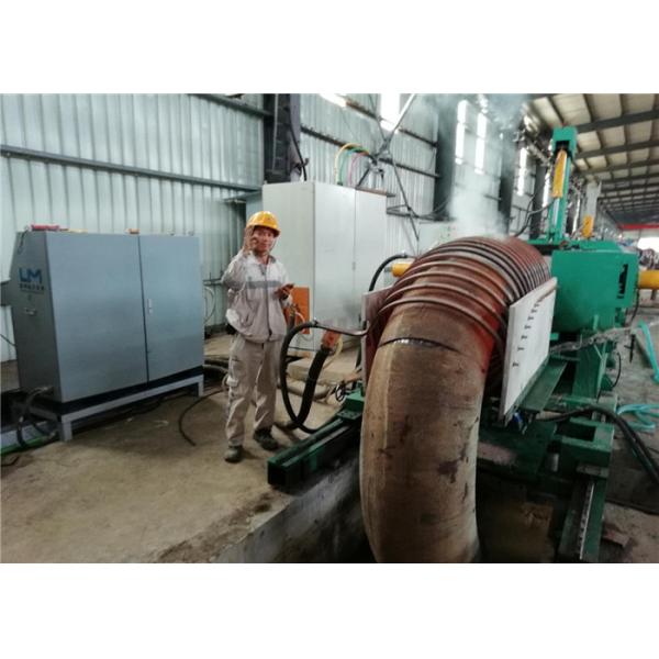2'' To 12'' Hot Induction Pipe Elbow Forming Machine 3 - 100mm Process Thicness