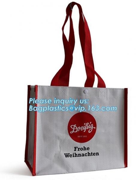 Popular Foldable Reusable Laminate Cheap Print Tote PP Woven Shopping Bag,China cheap custom logo pp woven recycle shopp
