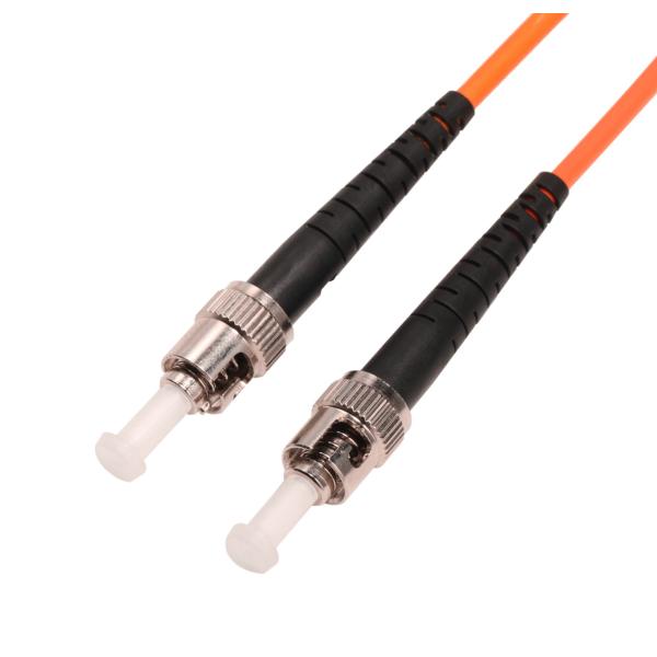OM2 ST To ST Fiber Patch Cable Multimode Duplex Optic Cord 2mm 850nm 2 Core