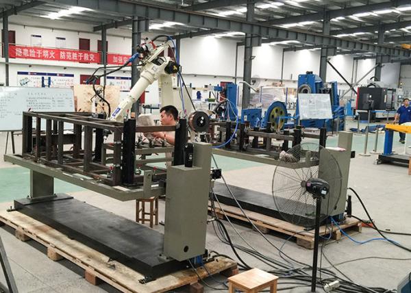 Buy Customized Automatic Palletizer Machine , High Speed Palletizing Robot Arm at wholesale prices