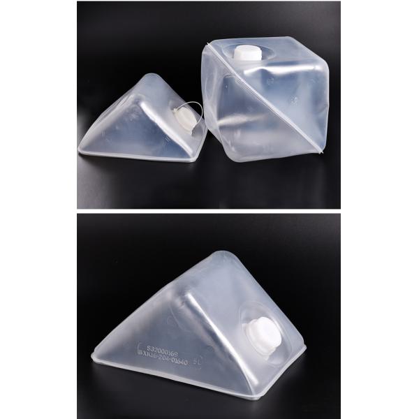 10L 20L 25l LDPE Portable Water collapsible Jerry Can With Handle And Faucet