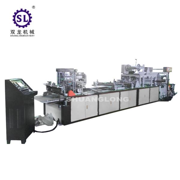 Buy High Speed sealing cutting plastic zipper bag making machine with slider at wholesale prices
