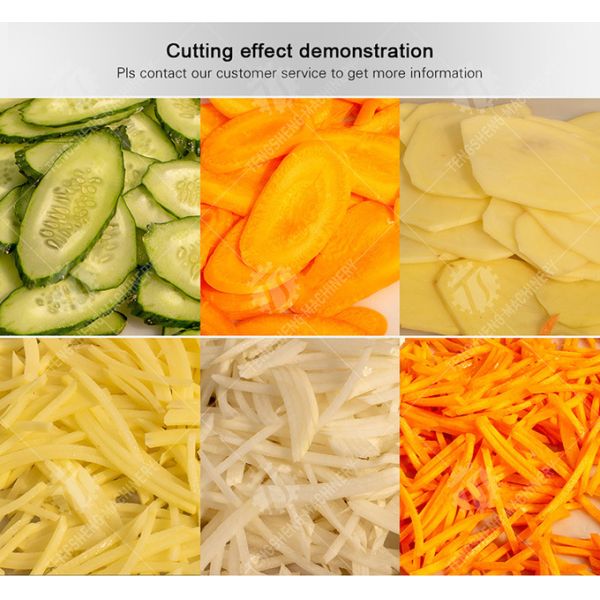 Ginger Pineapple Dual Feeding Inlet Vegetable Processing Machine Connectable SS