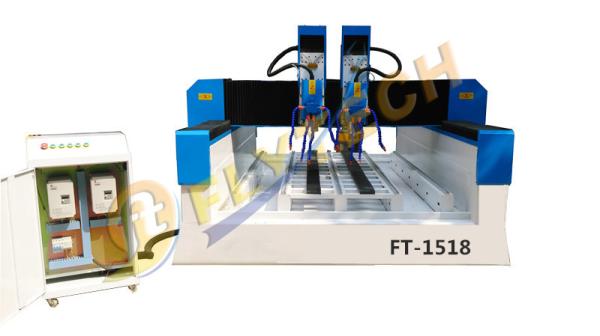 Buy New Double Head Marble granite engrave and cutter machine with Ncstudio controll system at wholesale prices