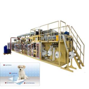 China Reuseable Good Quality Semi Servo Under Pads Making Machine on sale