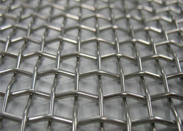 Buy 65mn Hight Carbon Vibrating Woven Screen Mesh For Mining And Crusher at wholesale prices