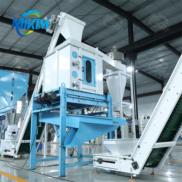 automated feed processing production line