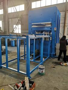 China Mine screen rubber vulcanizing press machine to Automatic Two-layer on sale