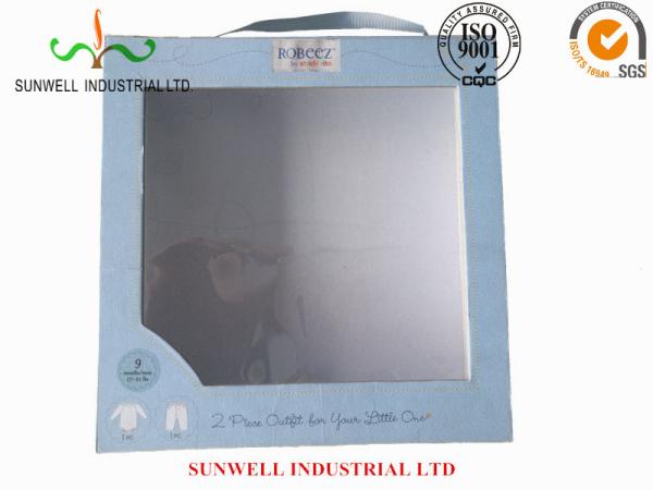 Buy Magnetic Closure Handmade Apparel Gift Boxes With Ribbon Tape Handle at wholesale prices