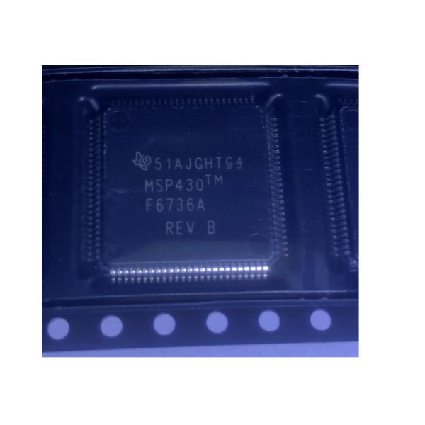 16 Bit Texas Instruments MSP430 Microcontroller IC MSP430F6736AIPZR