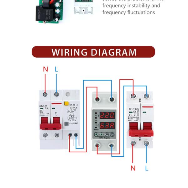 A New Generation of High Quality Double row Over and Under voltage protector