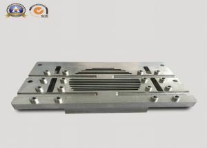 Electronic products thermal solution aluminum plate with 0.01 MM Tolerance CNC Machining Threading drilling