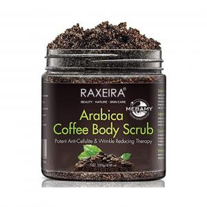 China MSDS Sea Salt Body Scrub With Arabica Coffee Beans Reduces Wrinkles Nourishing Skin on sale
