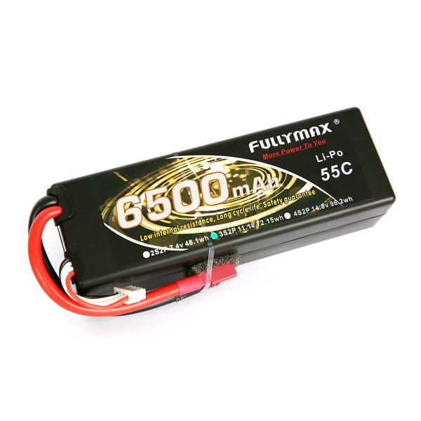 Lipo 3s 6500mah 55C Lipo Battery 11.1v Rc Aircraft Model Helicopter Batteries