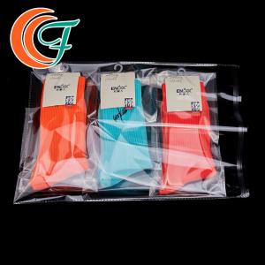 Quality Waterproof OPP Resealable Plastic Bags Customize Sport Socks Self Sealing Bag for sale