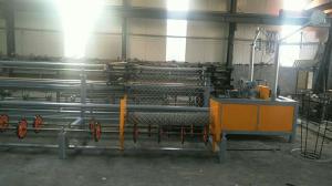 Quality 2 Width Full Automatic PLC Chain Link Fence machine /diamond wire mesh Machine for sale
