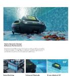 Remote Control Clear Swimming Pool Robot Automatic Cleaning Energy Saving
