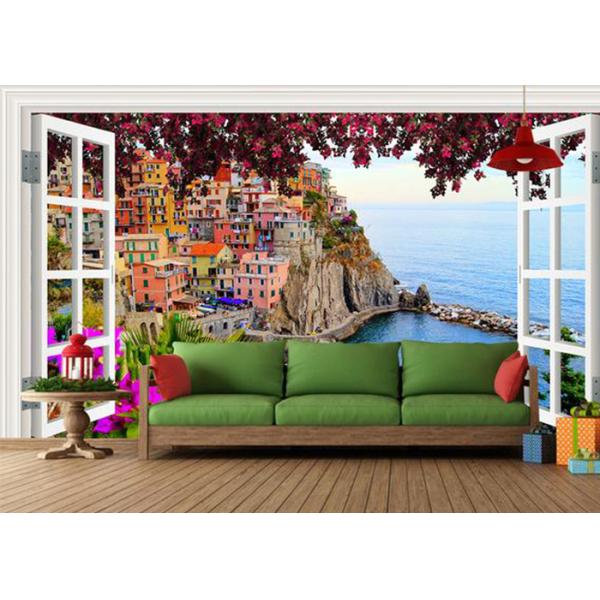 Piezoelectric Inkjet Silent Track Wall Mural Printer 720X2280DPI