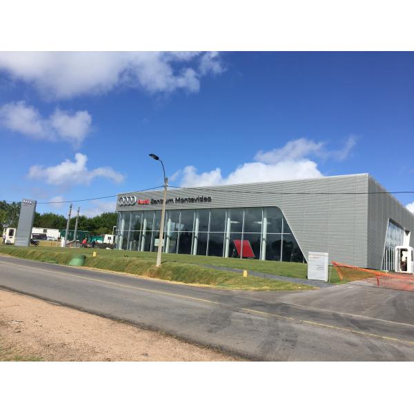 Galvanized Light Steel Structural Workshop For Auto Service Shop