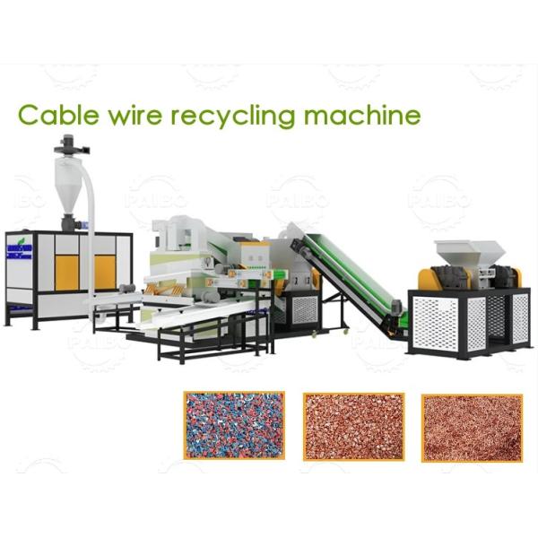 Electric Scrap Copper Wire Granulator Recycling Machine Suitable for Cable Wire Scrap