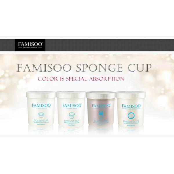 Disposable Permanent Makeup Tools Microblading Pigment Sponge Cup