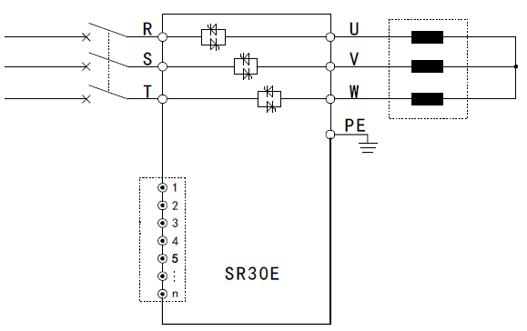 Constant Current Thyristor Power Controller With High Reliability CPU