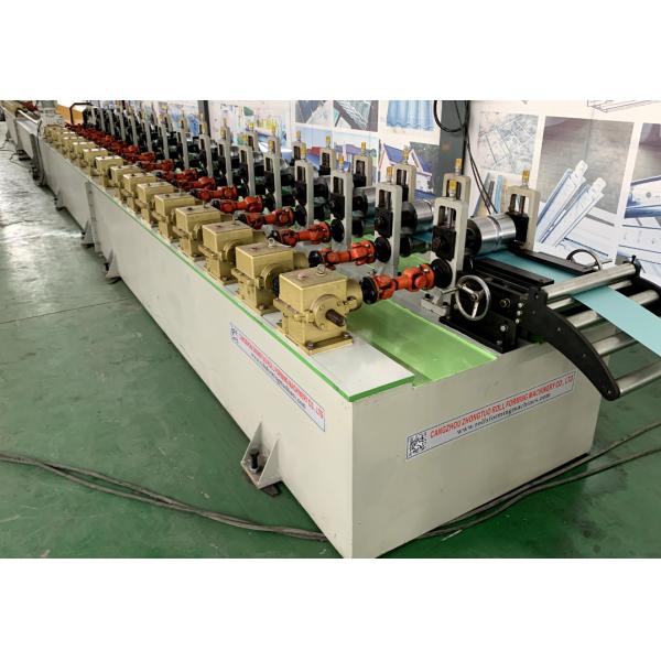 0.35mm Thickness Roll Forming Machine Aluminum PU Shutter 7.5kw