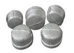 Hot / Cold Dipped Galvanized Pipe Cap , 2 3 8 Metal Pipe End Caps No Impurities