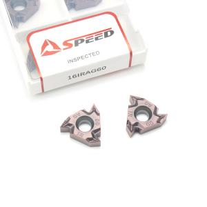 China CNC Carbide Threading Insert 16IR ER With PVD CVD Coating OEM Customized Support on sale