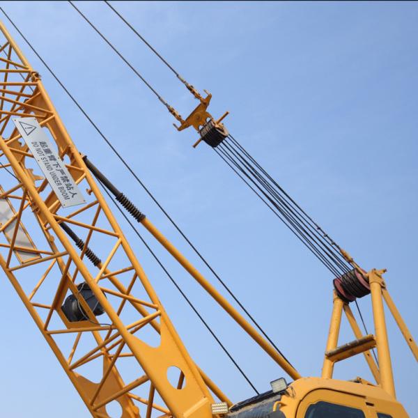 Buy Flexible And Maneuverable 55T Crawler Mobile Cranes  With Good Durability at wholesale prices