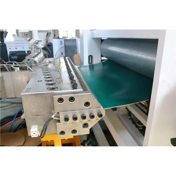 Single Layer Glazed Tile Making Machine Pvc Ceiling Extrusion Line