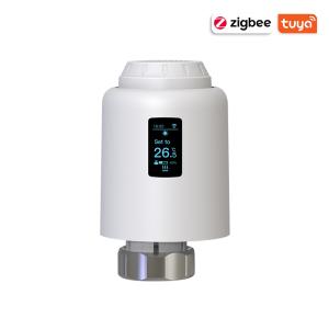Zigbee WiFi Smart Thermostat Programmable Thermostatic Radiator Valve Temp