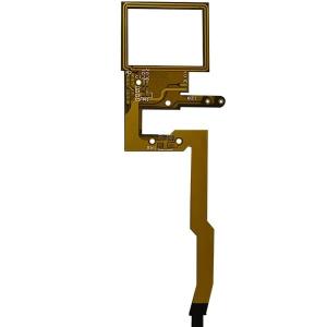 Buy cheap Durable Flexible PCB Assembly 2 Layers Yellow+Black Couver Film from wholesalers