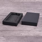 Custom Black White Mobile Case Packaging Box With Sponge EVA