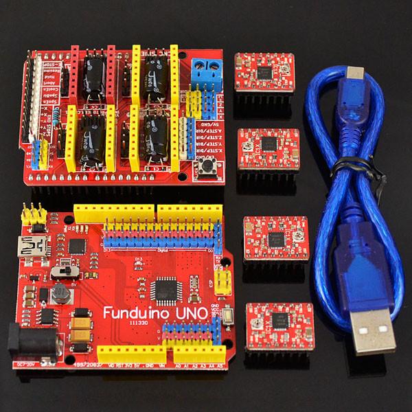 Buy Stable 3D Printer Kits simple with F-UNO development board at wholesale prices