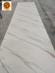 China Non Flammable Solid Surface Sheet Marble Artificial Stone Slab on sale