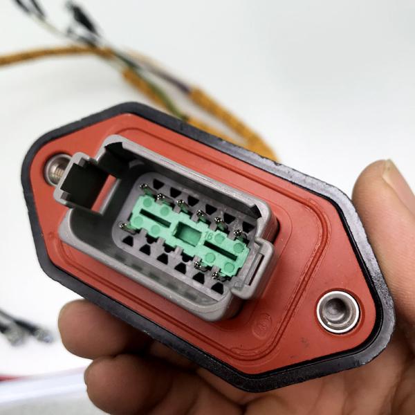 C13 Engine Fuel Injector Wiring Harness 372-4548 372-4546 418-7614