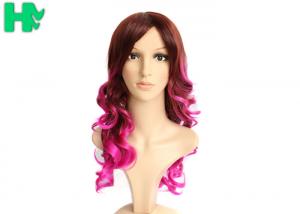 Quality 20 Inch Long Synthetic Hair Wigs Kinky Curly Heat Resistant For Women for sale